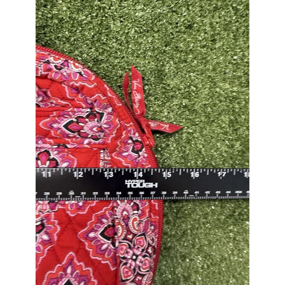 Vintage Vera Bradley Frankly Scarlett Bowler Bag Shoulder Purse Geometric Floral